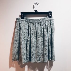 Lacy Green Skirt